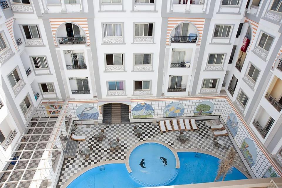 Studio Pool View Next To The Marina,Sheraton Plaza 320 Hurghada Exterior photo