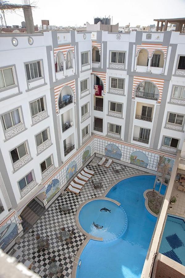 Studio Pool View Next To The Marina,Sheraton Plaza 320 Hurghada Exterior photo